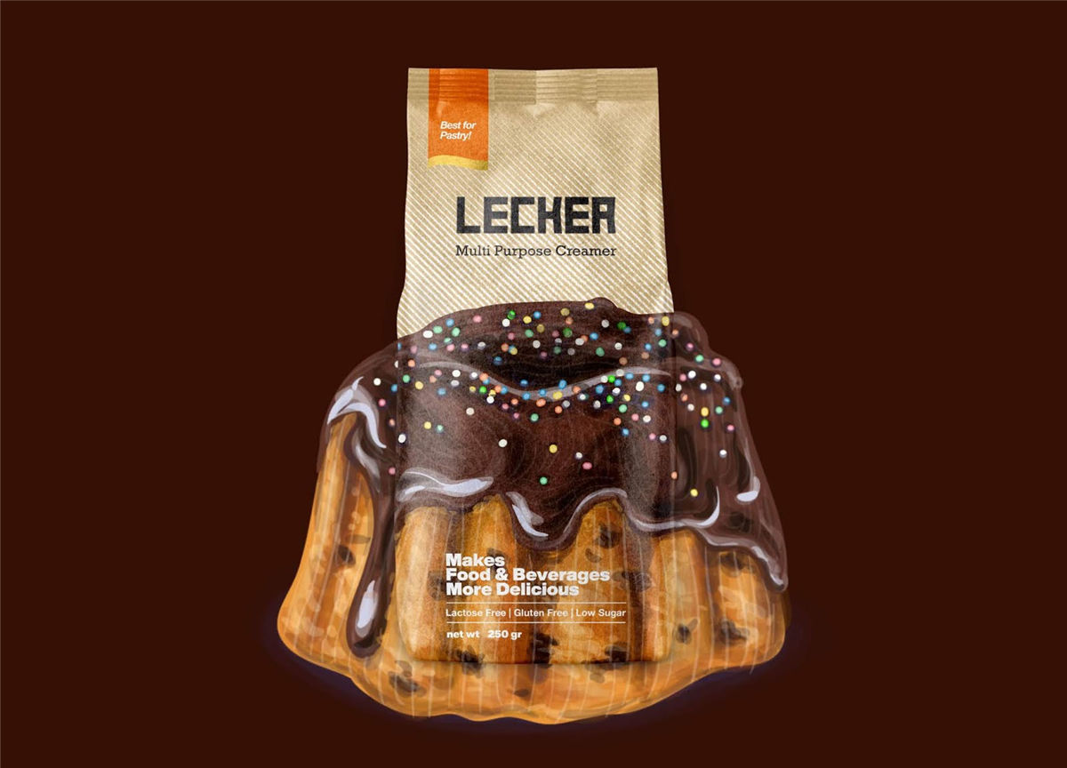 西安糕点包装设计公司参考-奶精包装设计(图4)