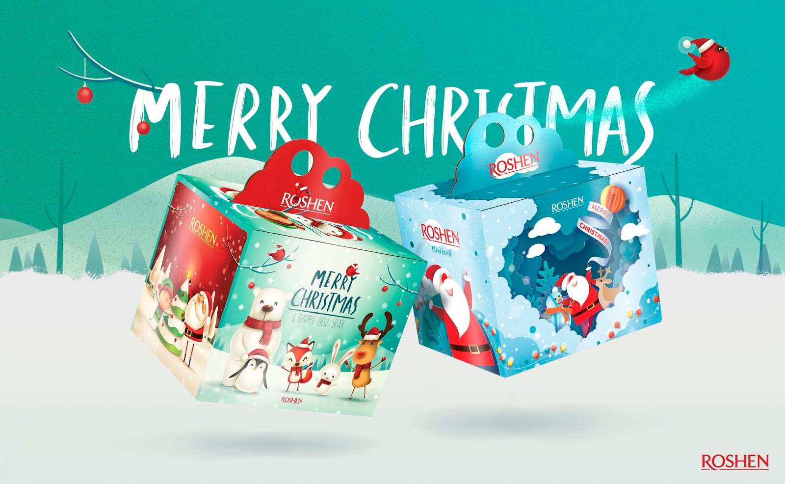 圣诞节礼盒包装设计参考(图2) 圣诞节礼盒包装设计参考(图2)