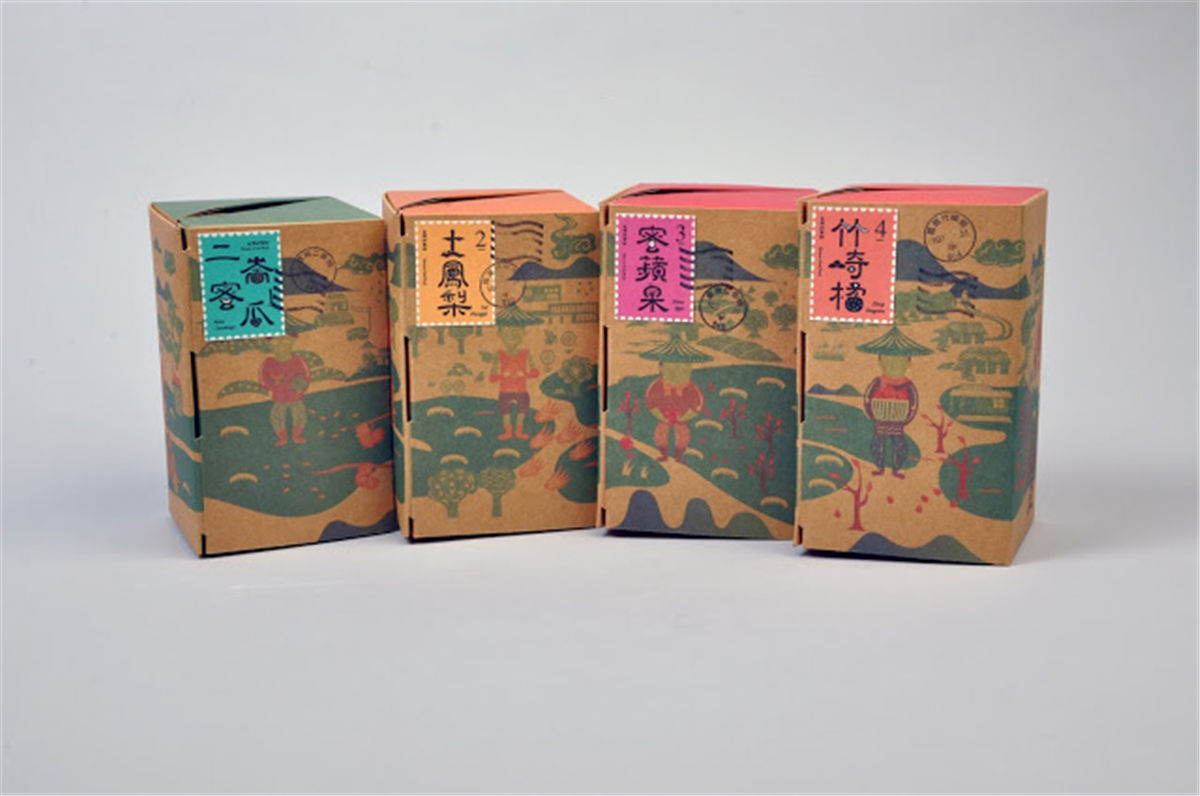 洛川苹果包装设计参考(图2) 洛川苹果包装设计参考(图2)