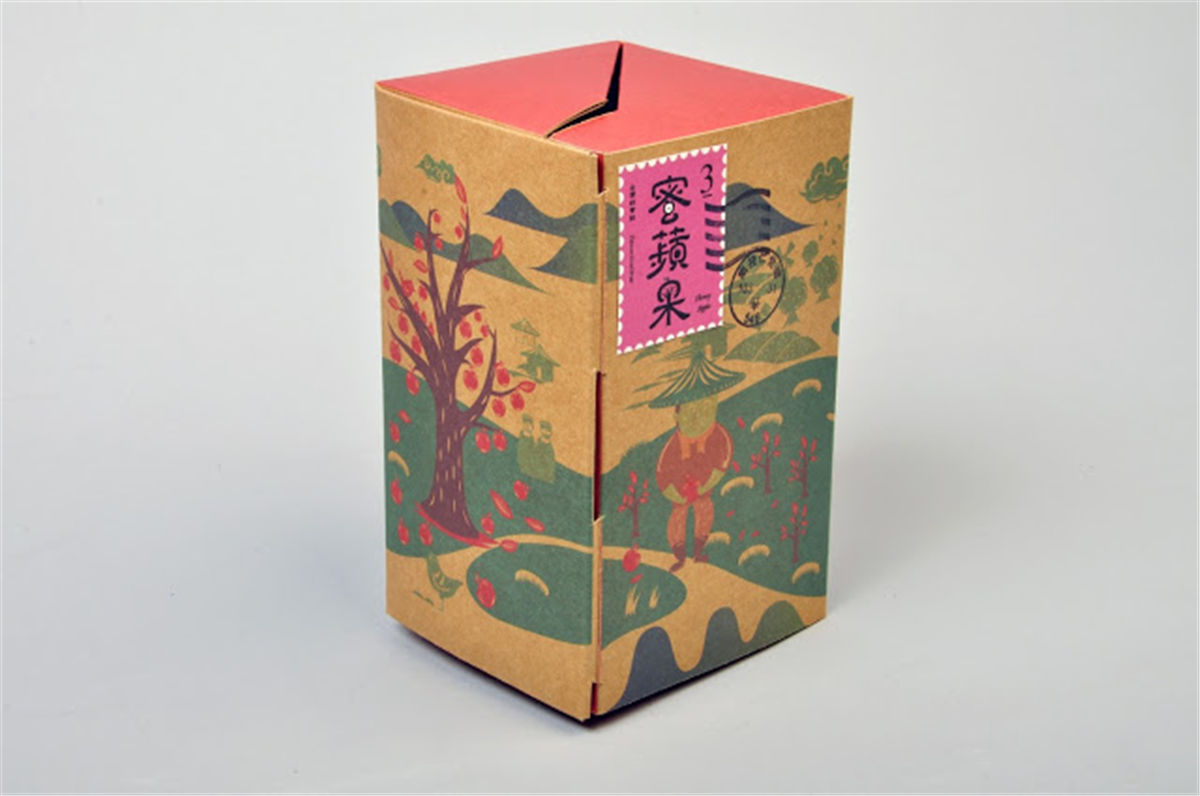 洛川苹果包装设计参考(图3) 洛川苹果包装设计参考(图3)