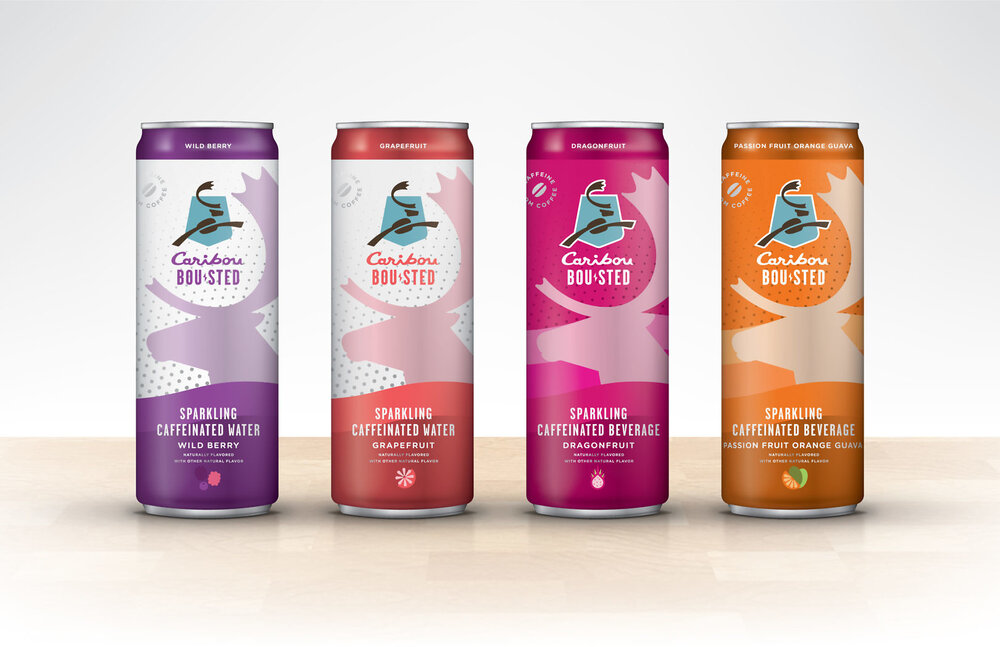 咖啡饮料包装设计用的也是鹿图片(图2)