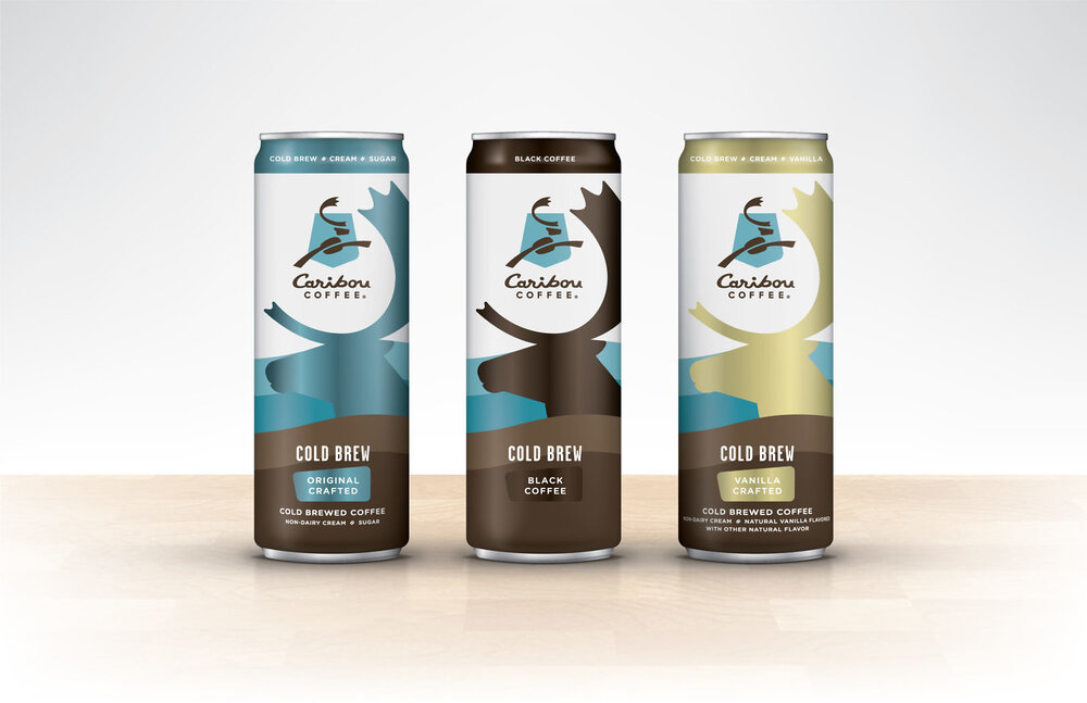 咖啡饮料包装设计用的也是鹿图片(图1)