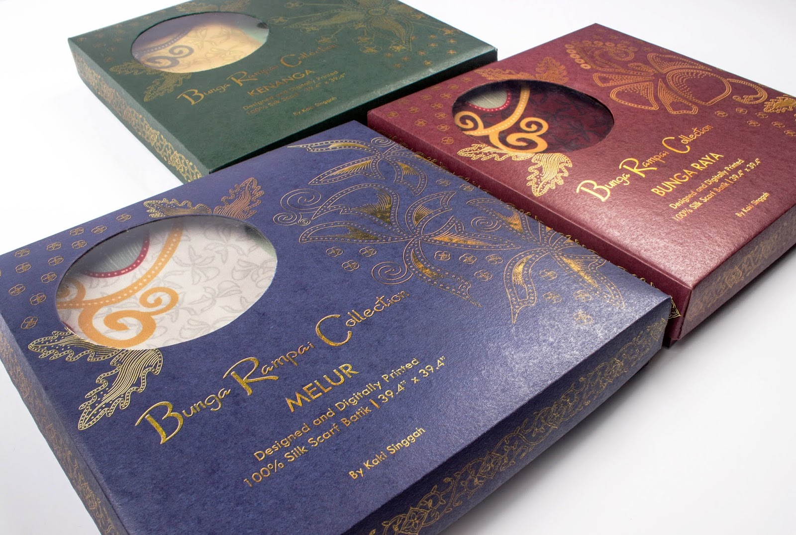 头巾丝巾礼盒包装设计(图8) 头巾丝巾礼盒包装设计(图8)