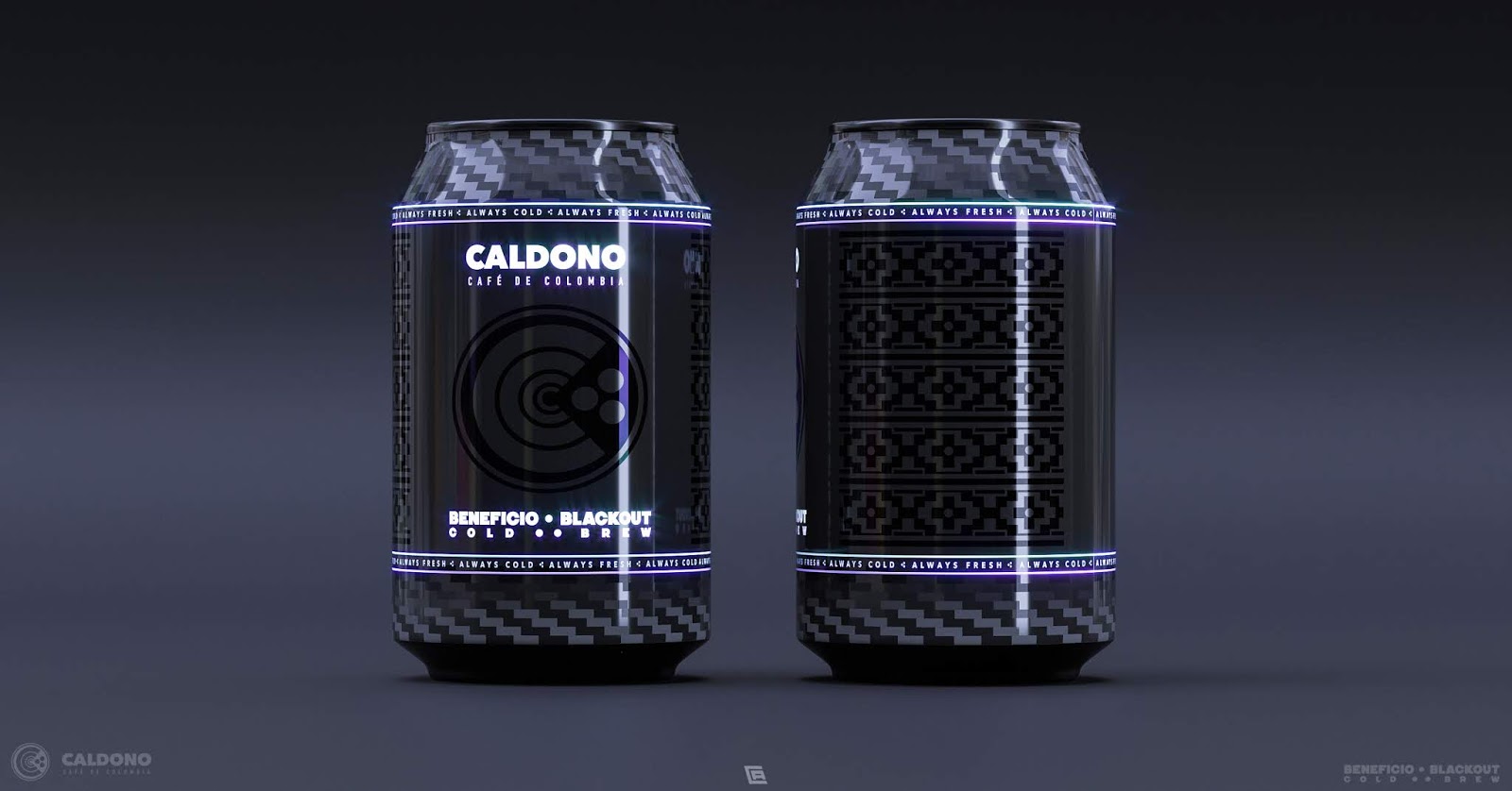 冷咖啡包装设计(图1)