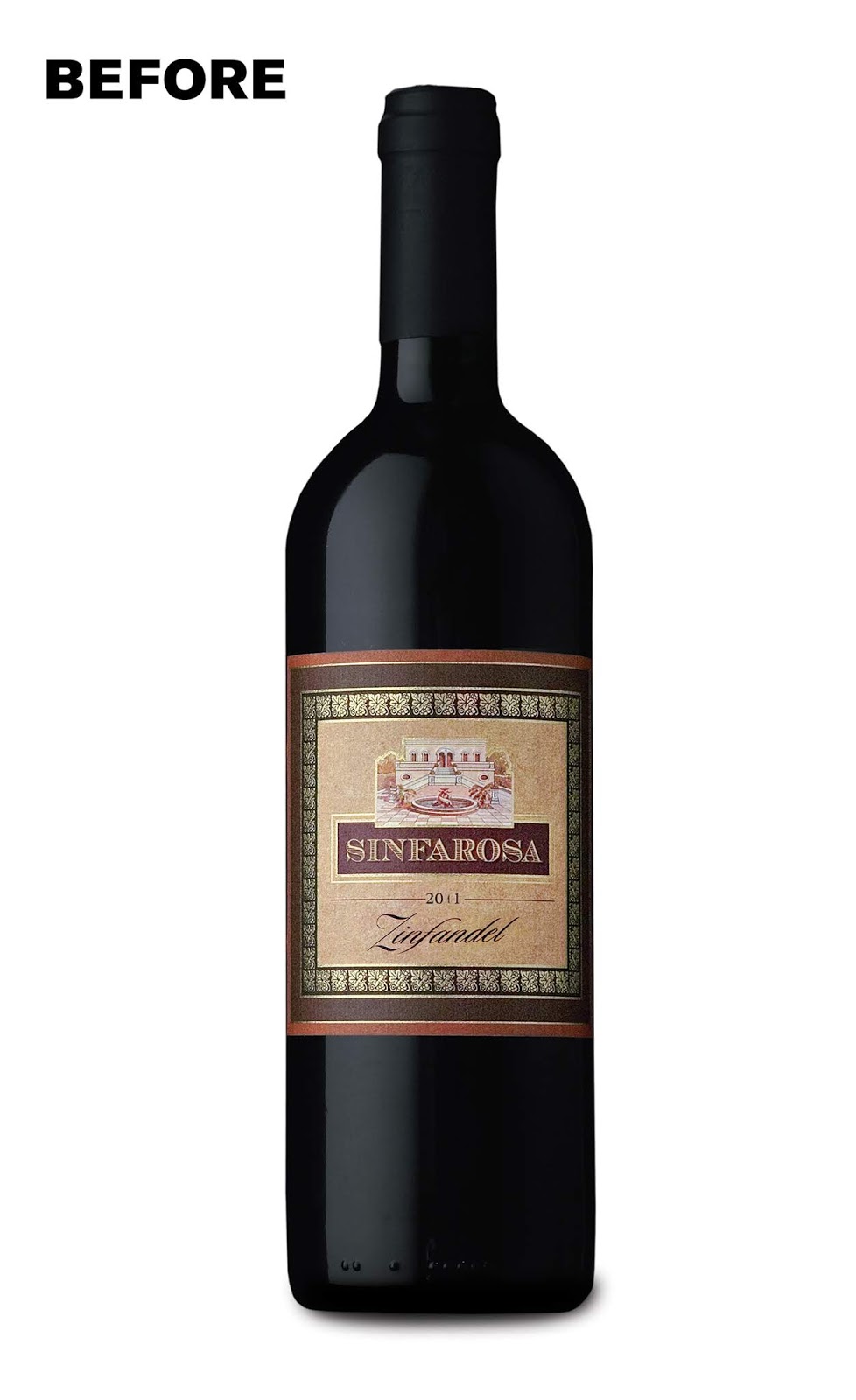 葡萄酒标设计(图3)