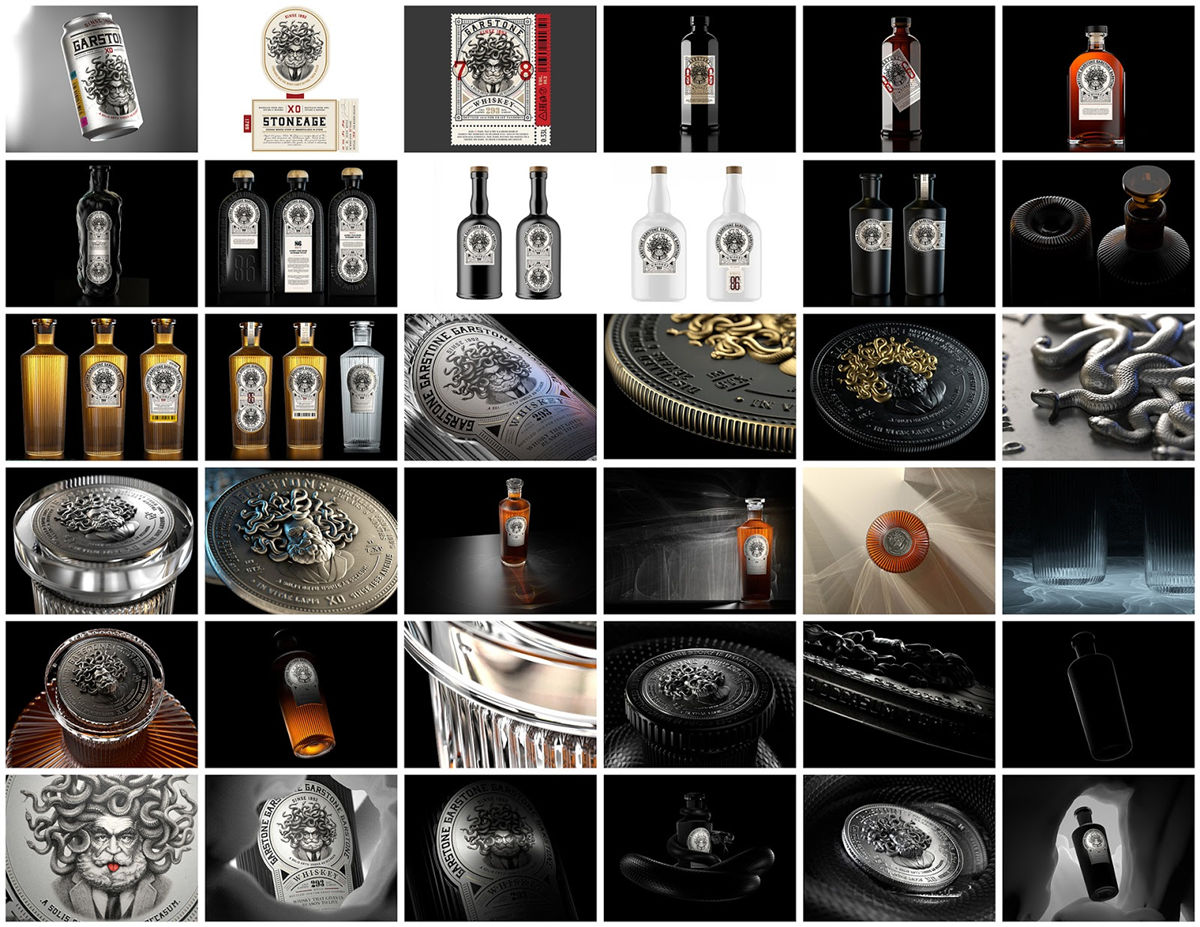 烈酒包装设计(图16) 烈酒包装设计(图16)