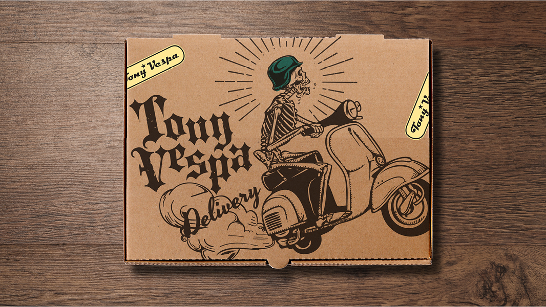 上海披萨外卖包装设计参考(图2)