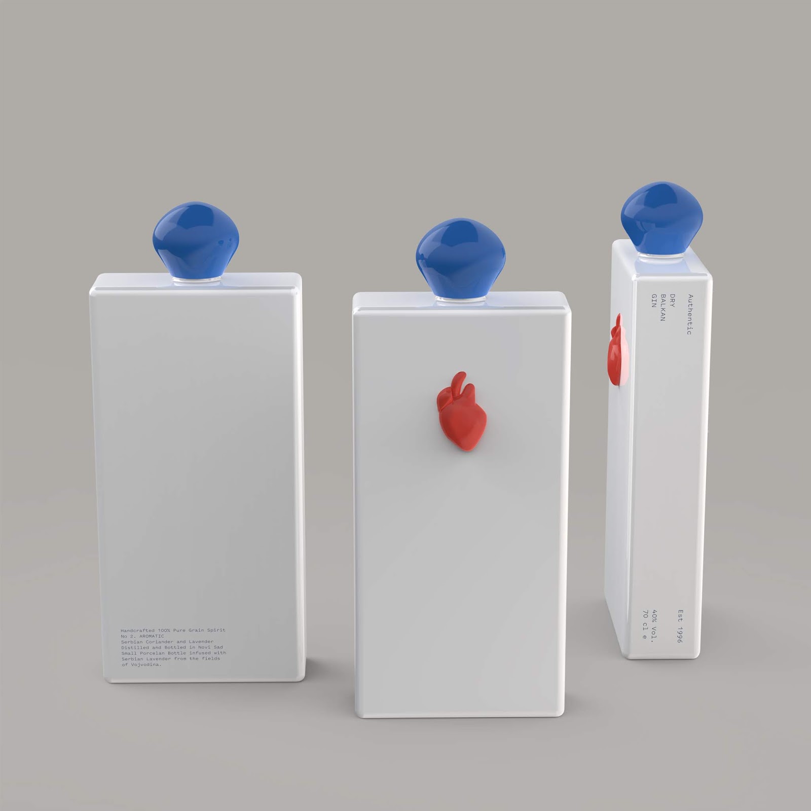 上海简约白酒瓶设计欣赏(图3)