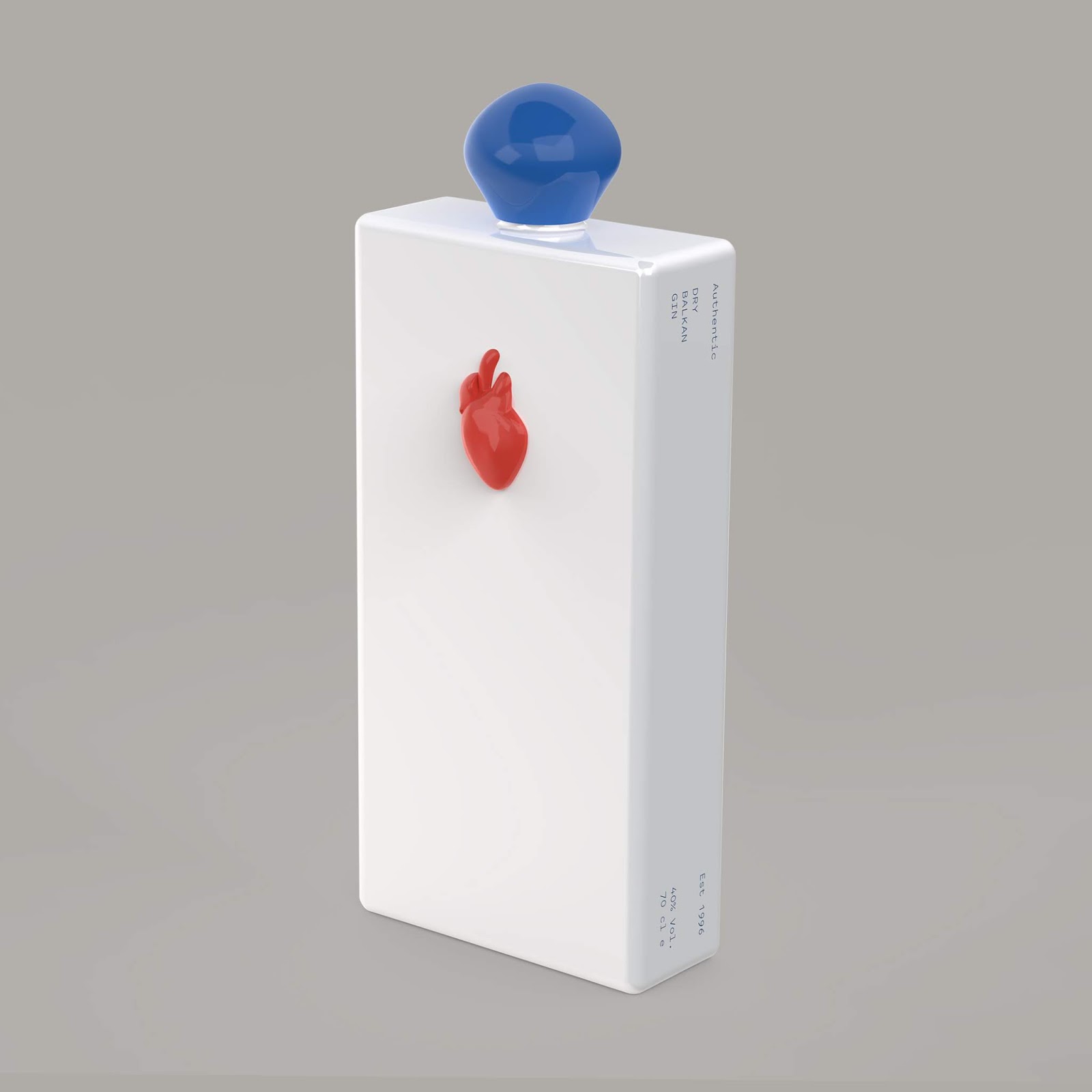 上海简约白酒瓶设计欣赏(图4)