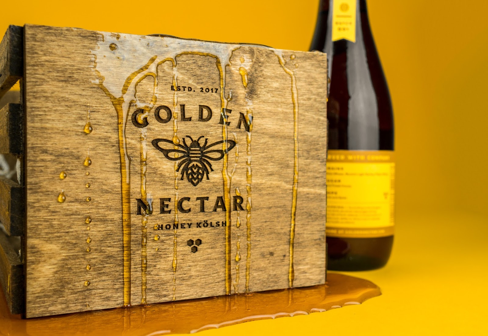 烟台蜂蜜啤酒包装设计(图5) 烟台蜂蜜啤酒包装设计(图5)