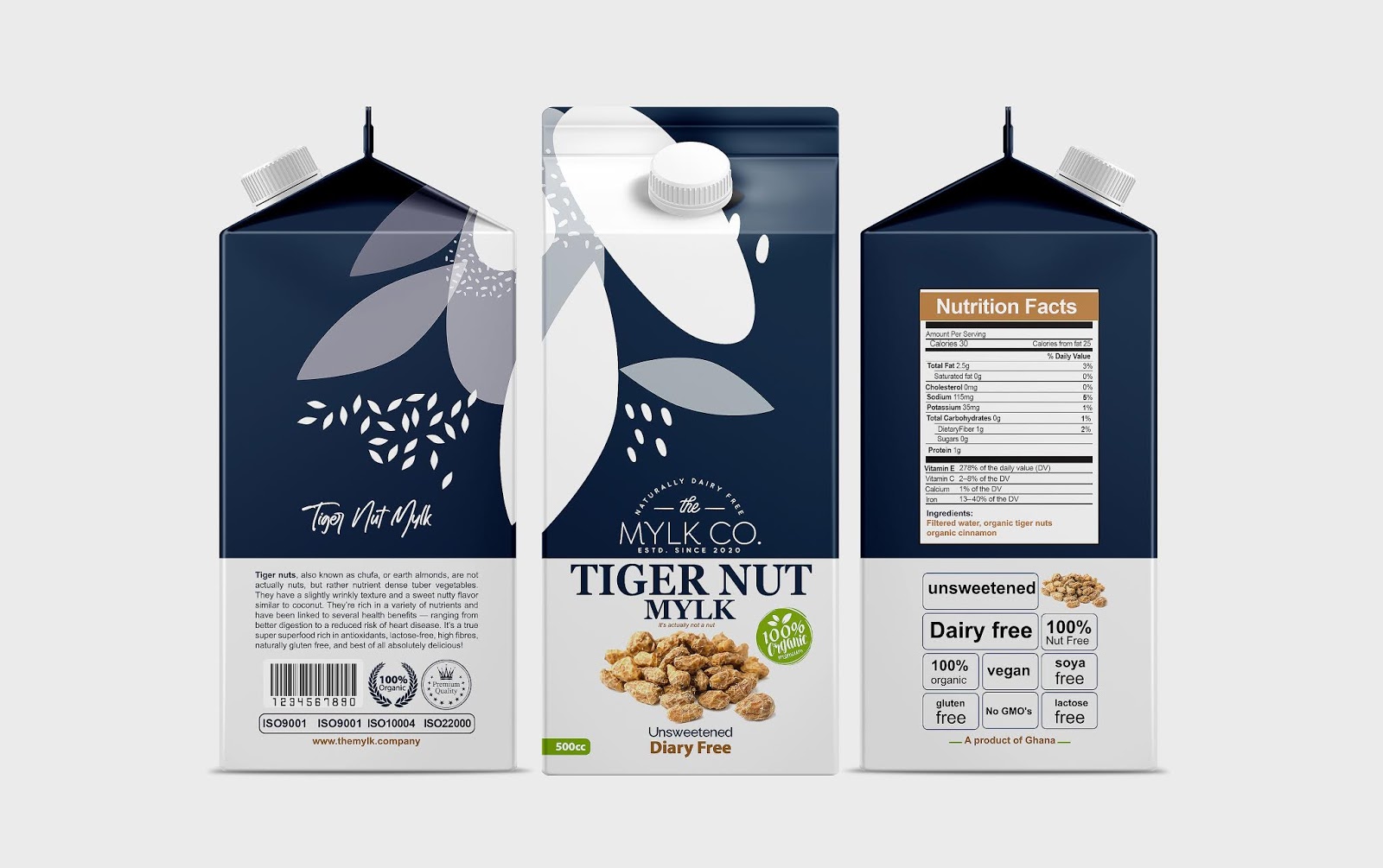 珠海饮料包装设计老虎坚果配牛奶(图1)