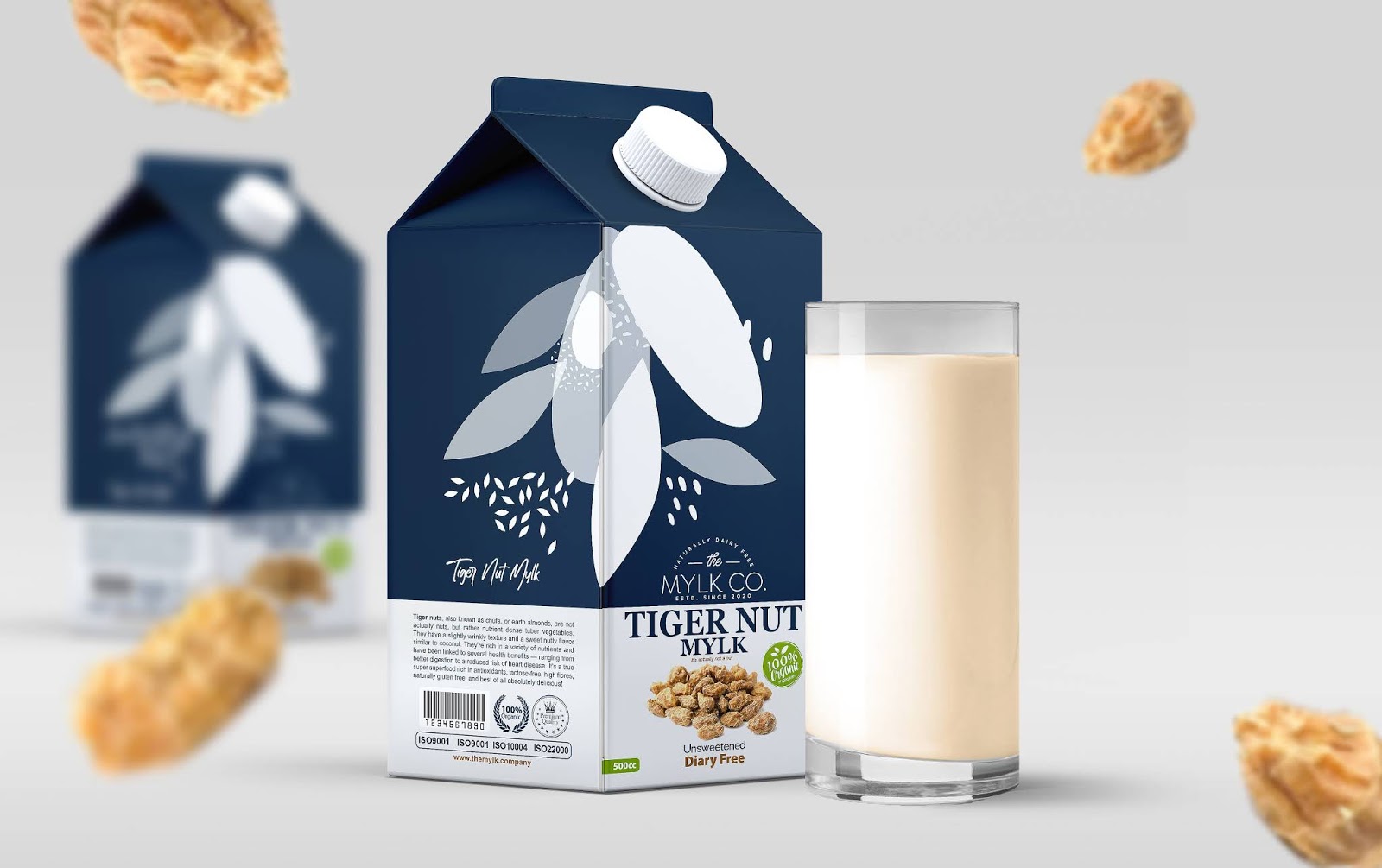 珠海饮料包装设计老虎坚果配牛奶(图3)