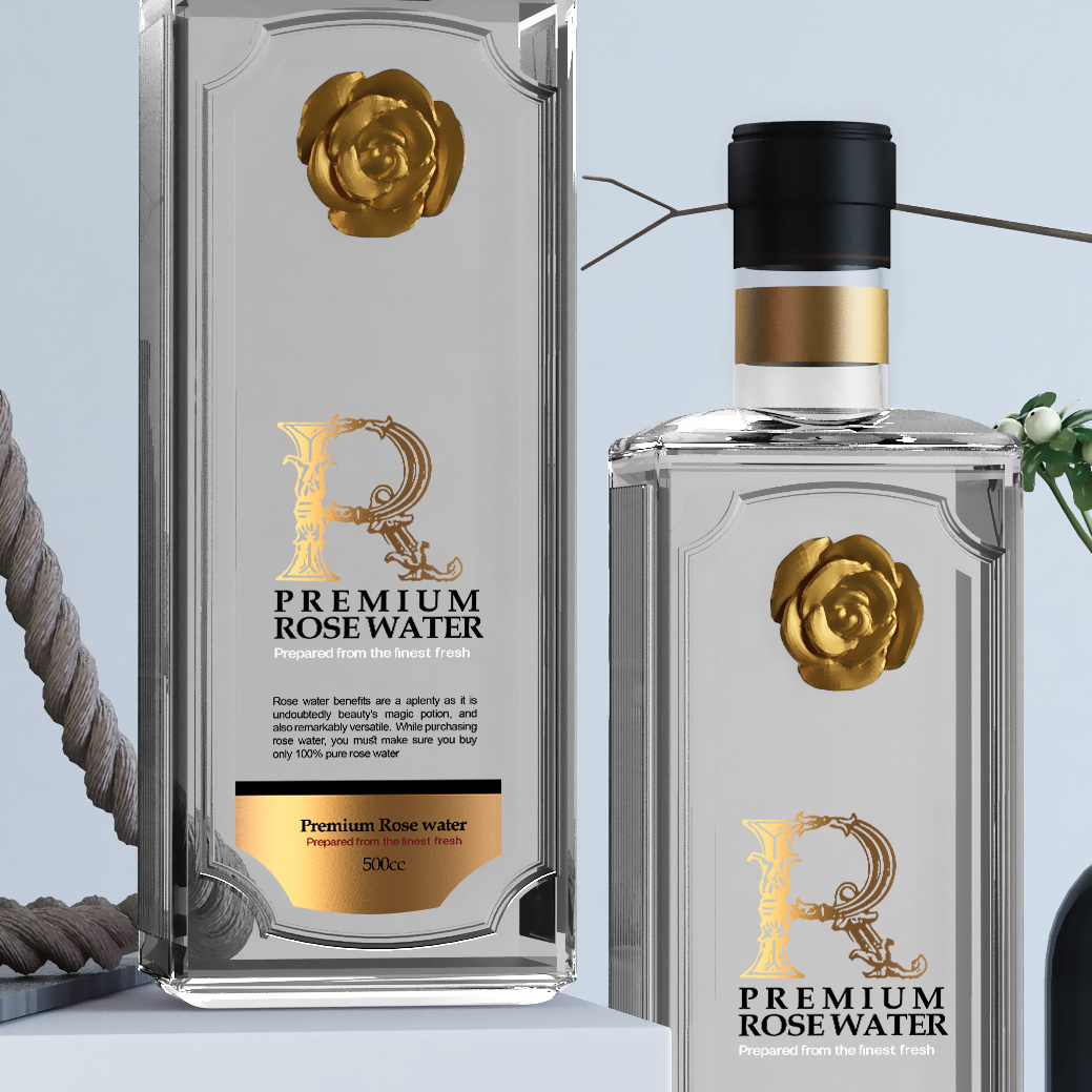 保定酒包装设计简约大气(图3)