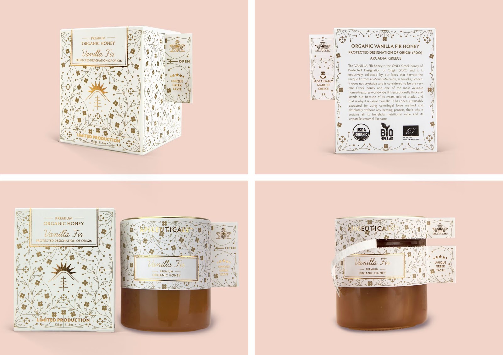 济宁高端有机蜂蜜包装设计(图3) 济宁高端有机蜂蜜包装设计(图3)