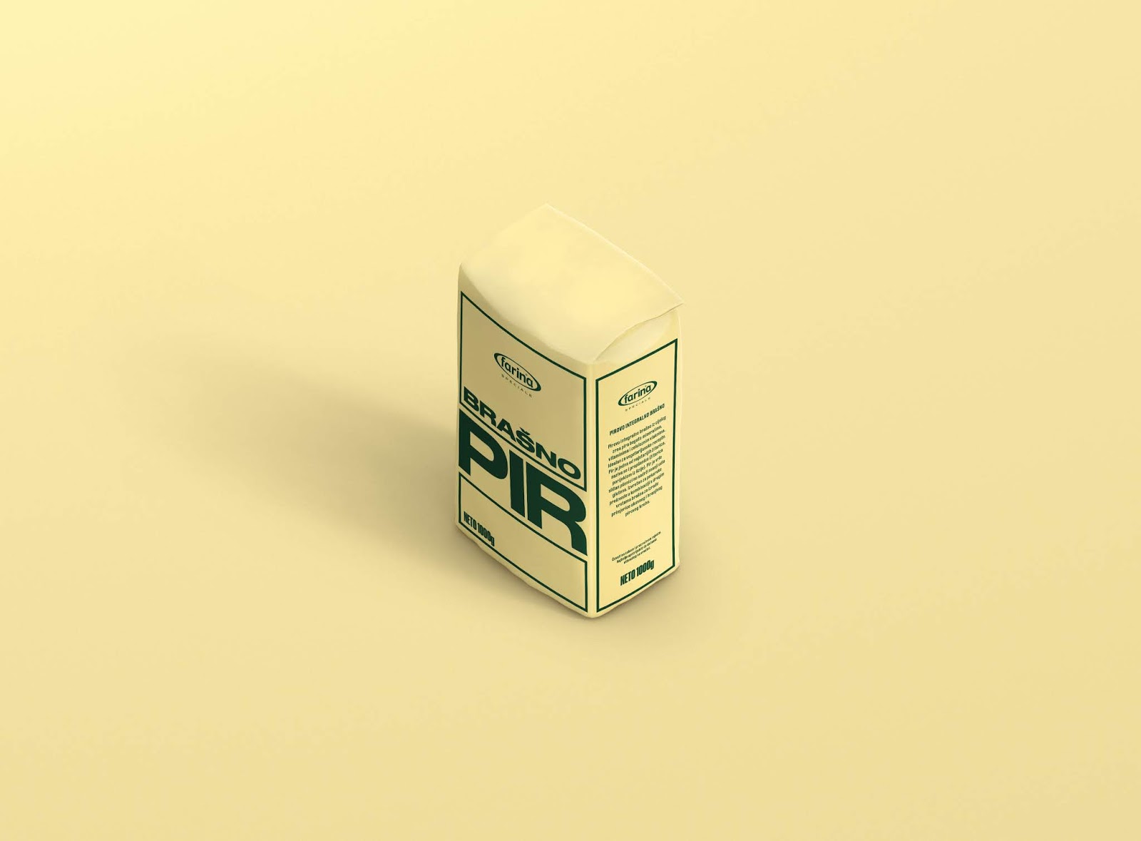 廊坊面粉包装设计纯文字冲击力强(图7)