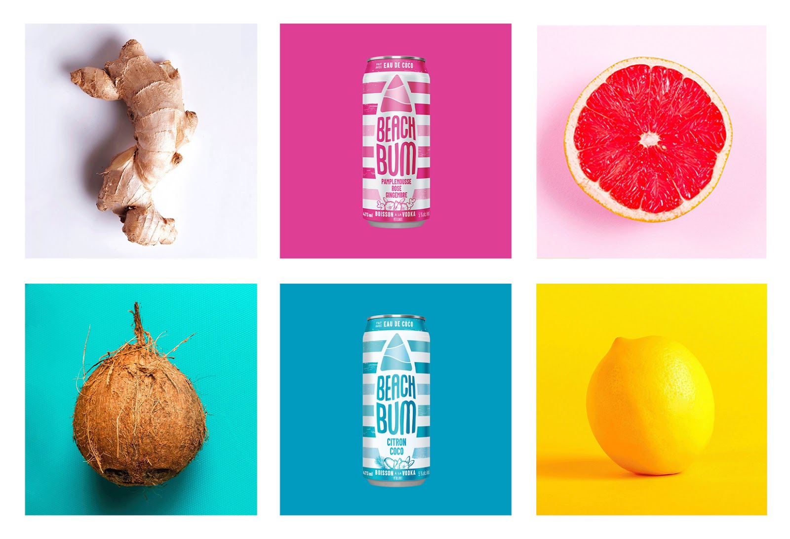 椰汁包装充分利用视觉强制的力量(图4)