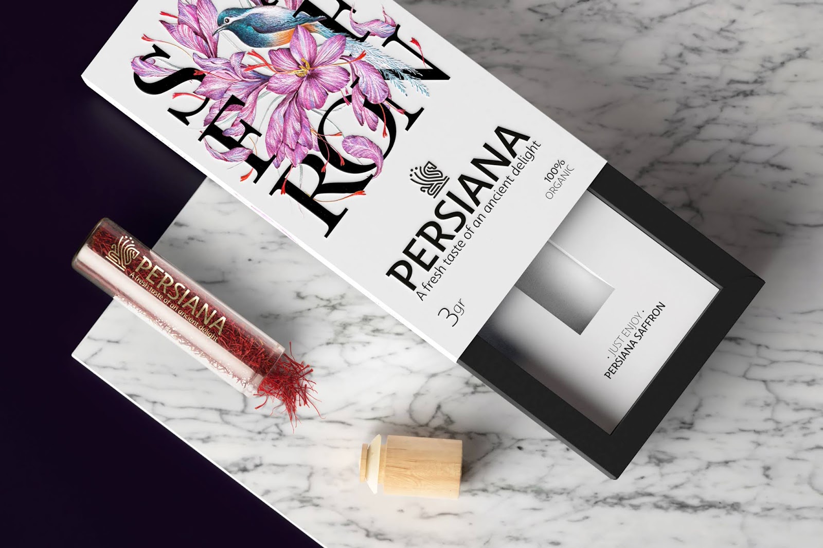 藏红花礼盒包装设计(图4)