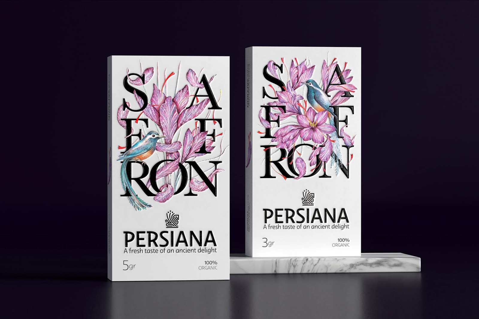 藏红花礼盒包装设计(图6)