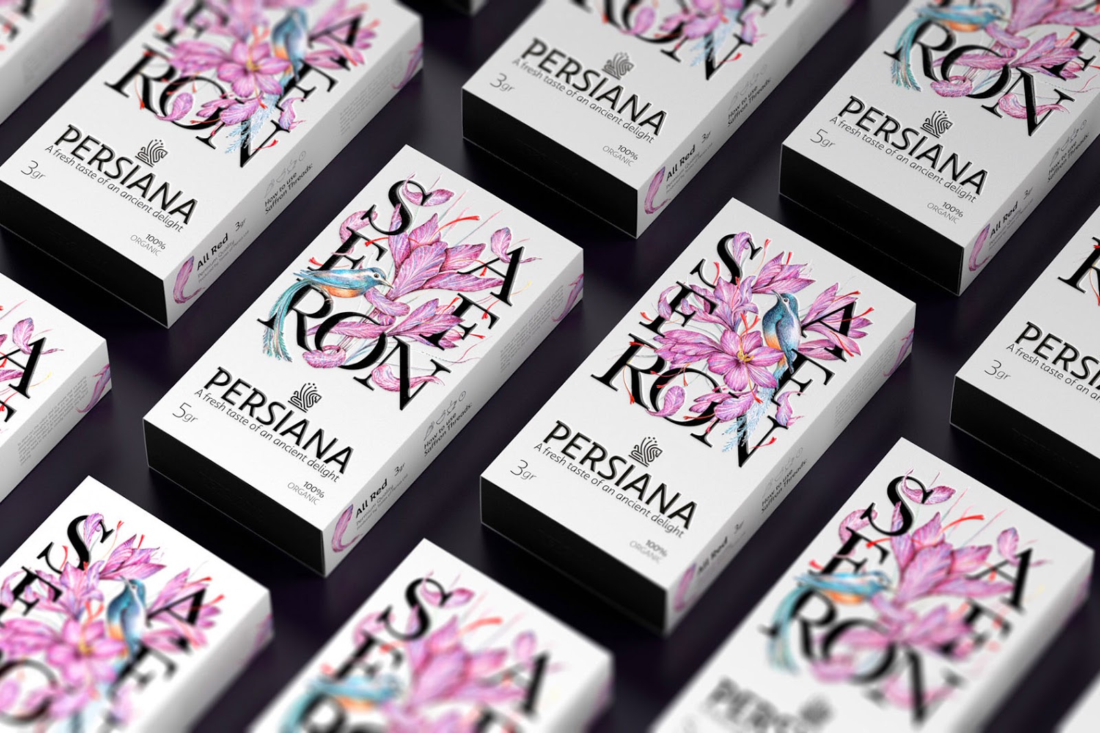 藏红花礼盒包装设计(图5)