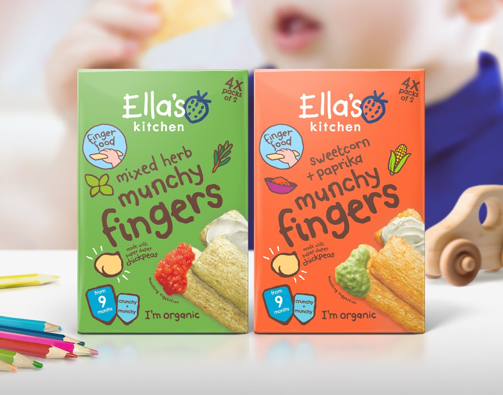 儿童零食饼干包装设计(图1)