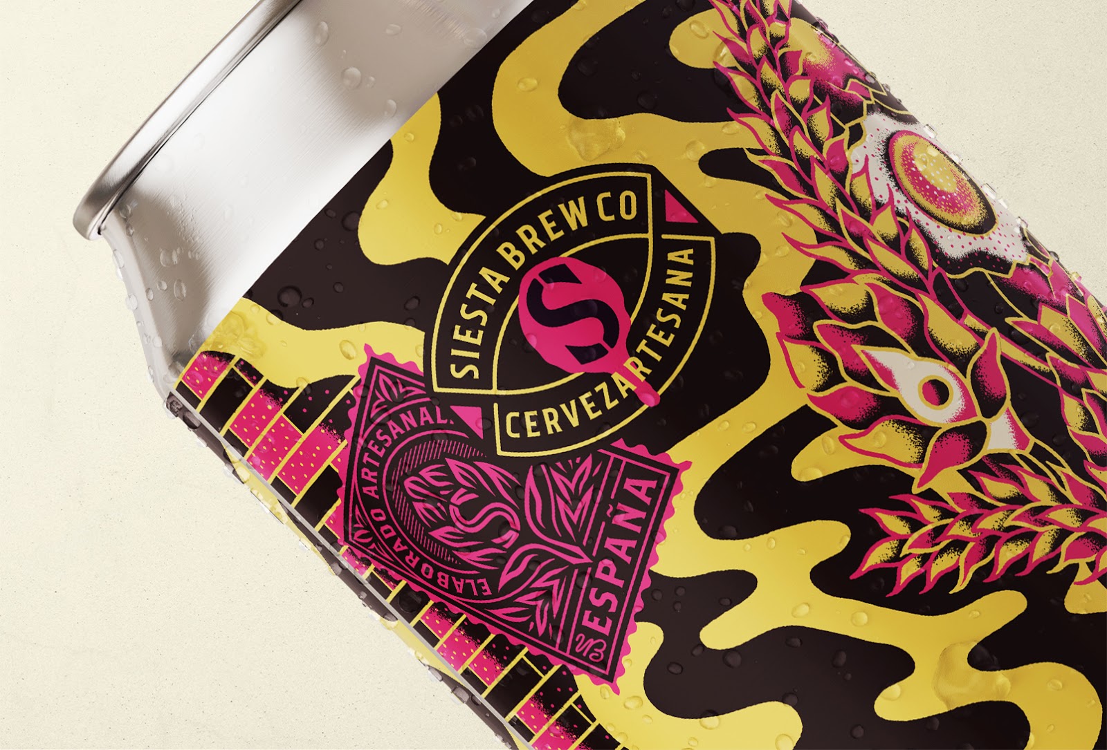 啤酒包装设计的足够复杂也很漂亮(图5)