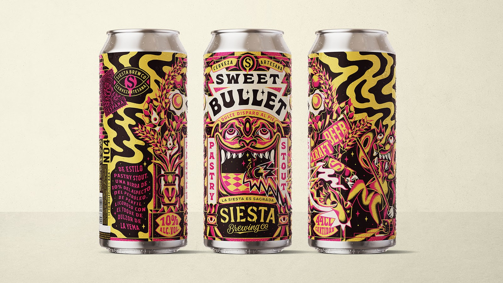 啤酒包装设计的足够复杂也很漂亮(图1)