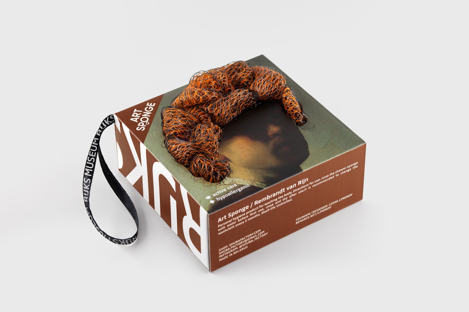 淋浴海绵创意包装设计(图4) 淋浴海绵创意包装设计(图4)