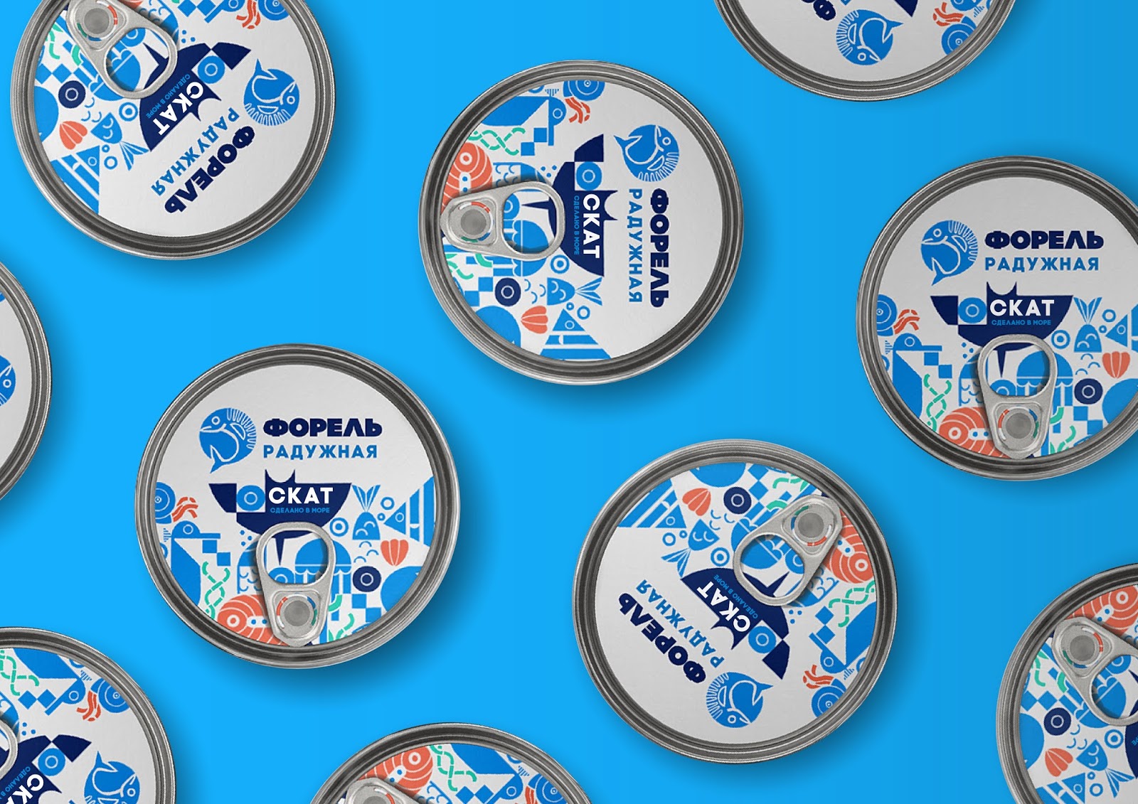 海鲜鱼类罐头包装设计(图5)