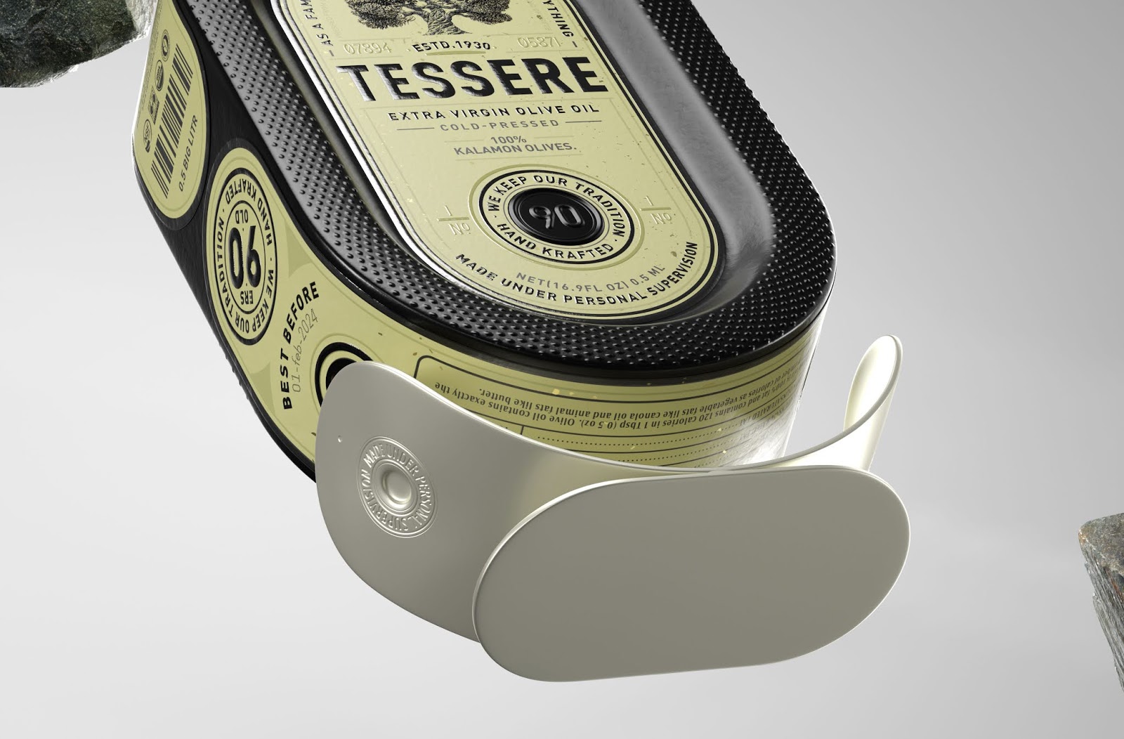 高端食用油包装设计欣赏(图2)