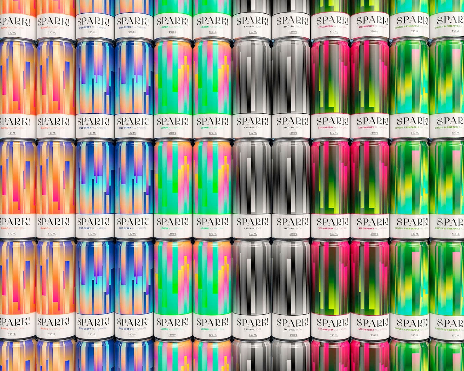 独特的苏打水包装设计(图1) 独特的苏打水包装设计(图1)