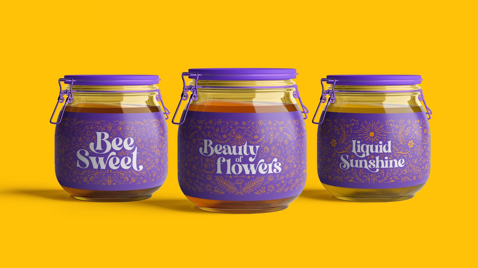 蜂蜜包装设计欣赏(图1)