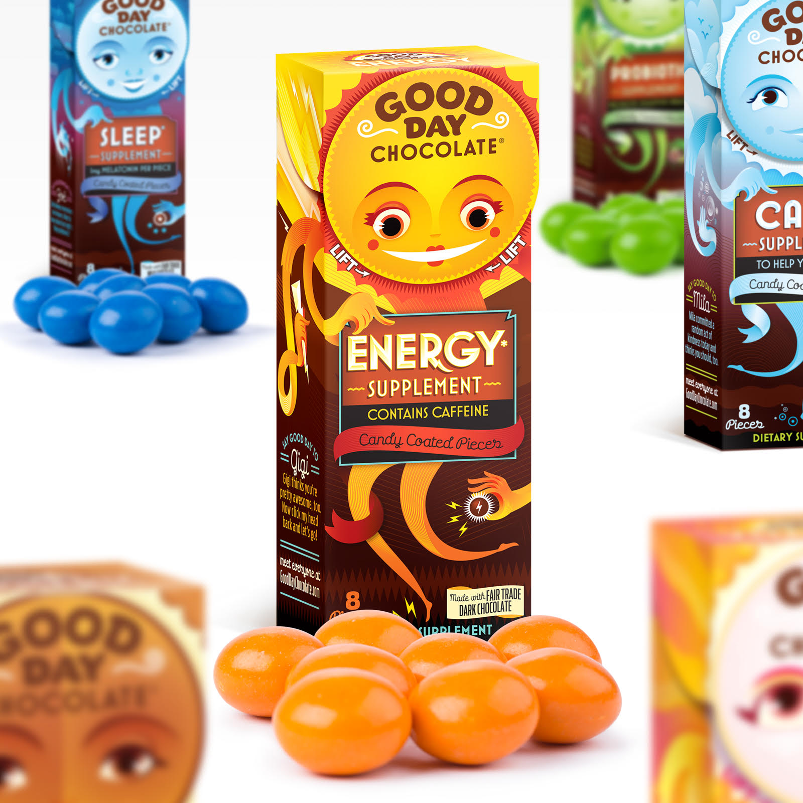 巧克力保健食品包装设计(图4)