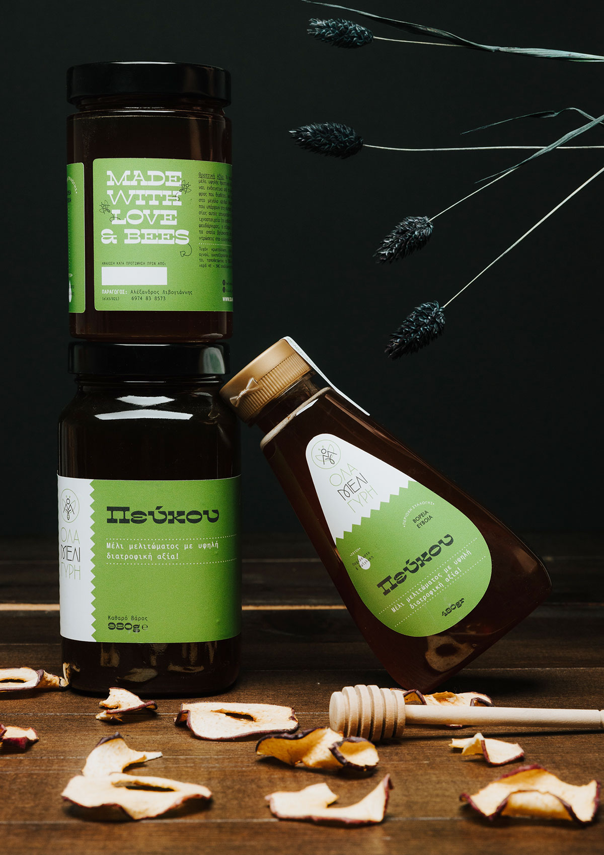 蜂蜜包装设计参考简约高端(图5)