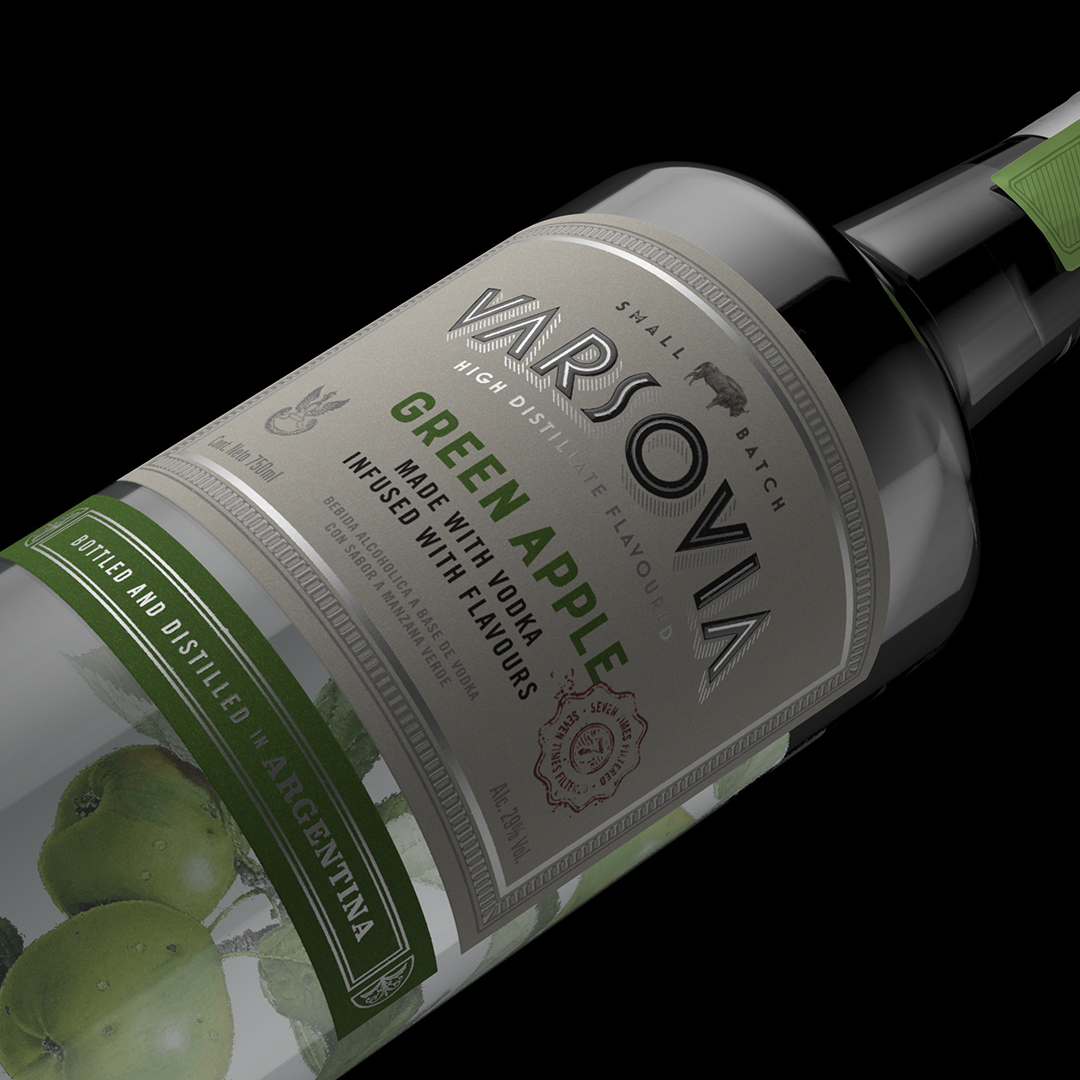 精致优雅插画光瓶酒包装设计(图3)