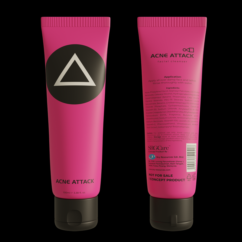 鱿鱼游戏概念面膜包装设计(图2)