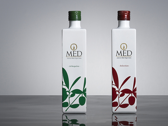 植物油橄榄油瓶子设计(图1)