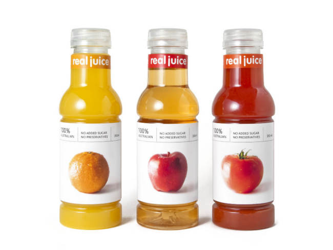 苹果汁包装设计(图1)