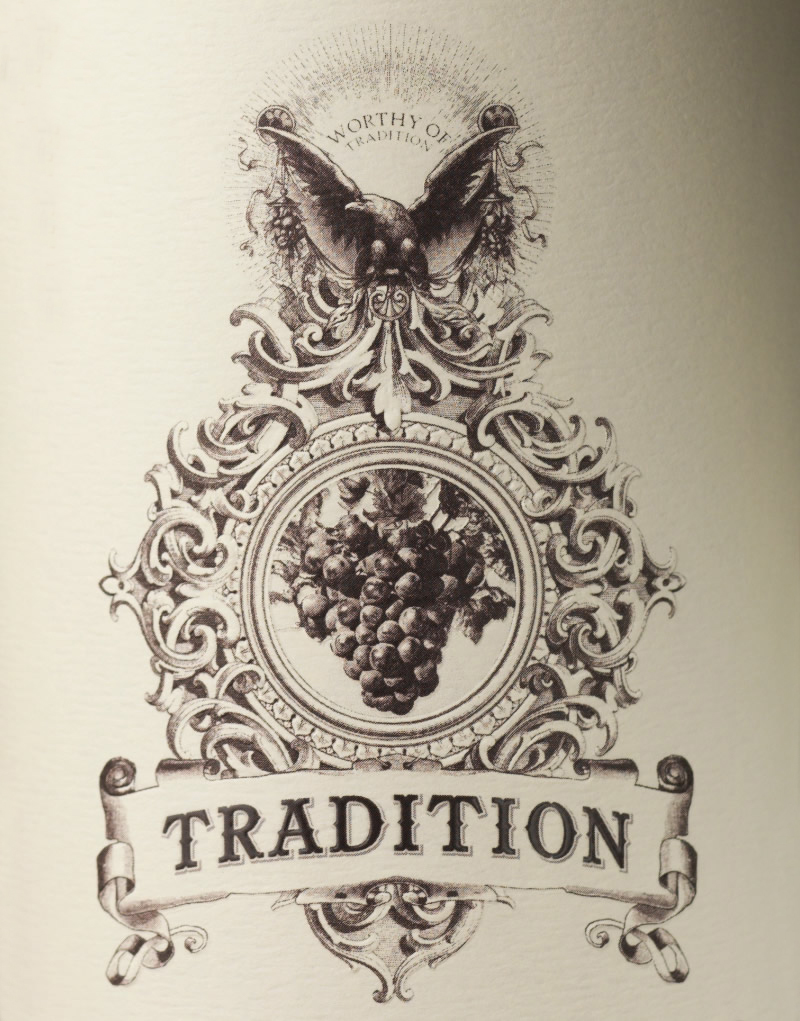 有历史感的葡萄酒包装设计(图2)