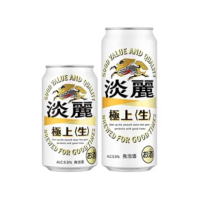 灌装低度数酒精饮料包装这样设计(图1)