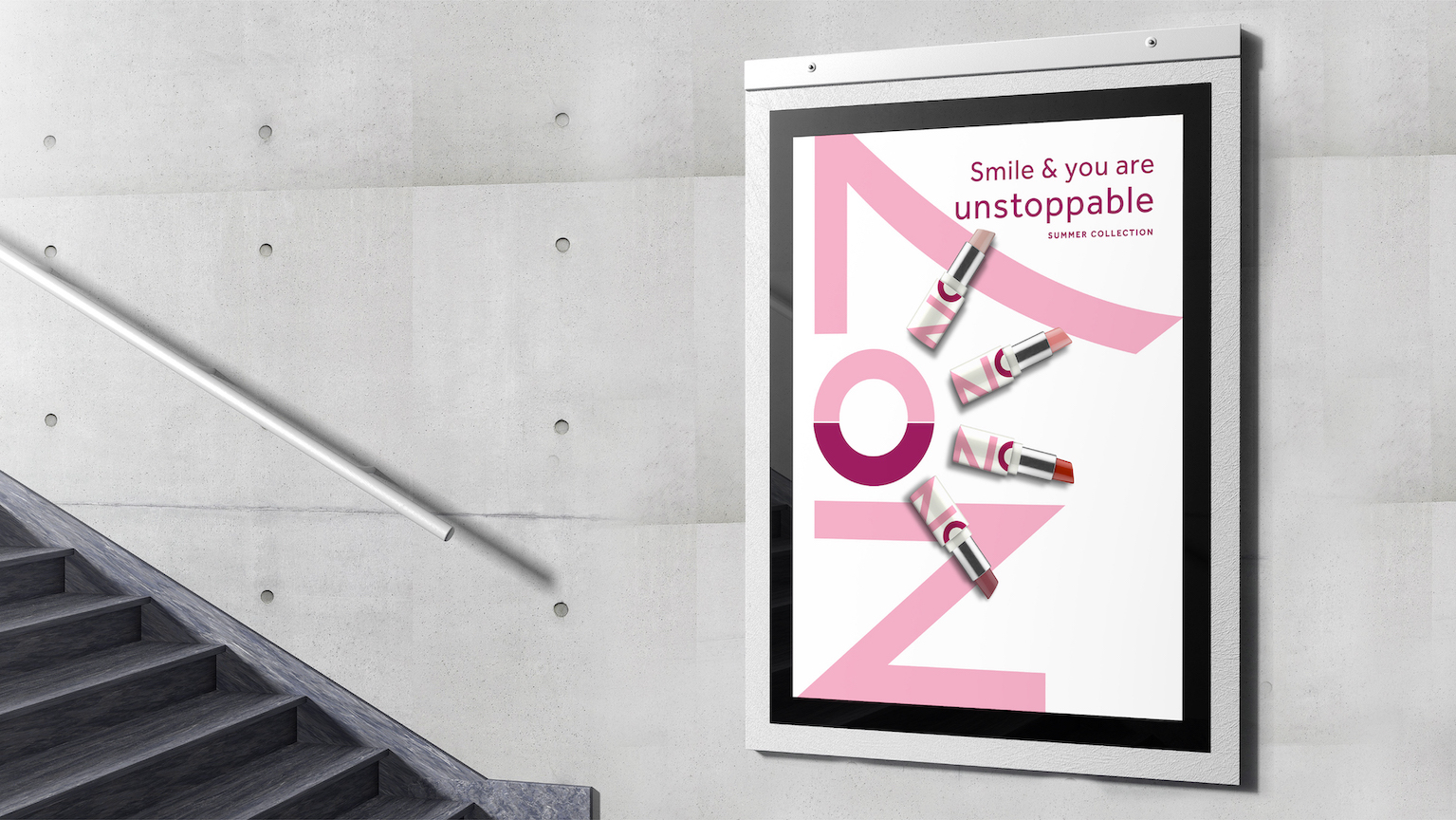 限量版唇膏系列美容产品包装设计(图4)