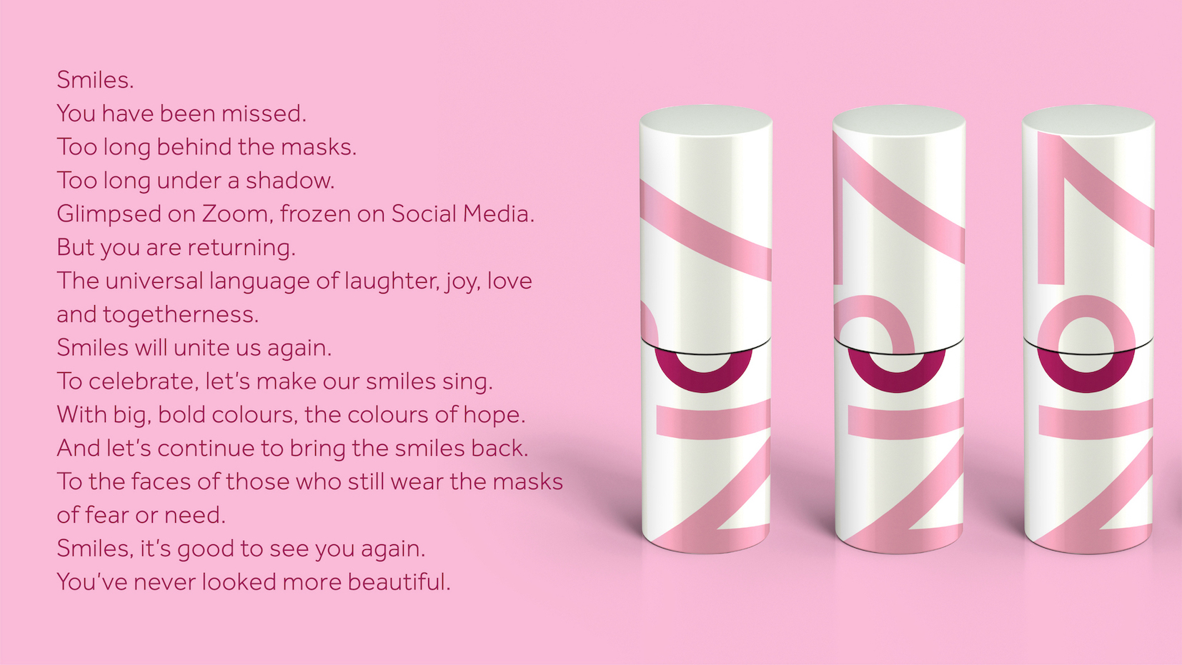 限量版唇膏系列美容产品包装设计(图3)