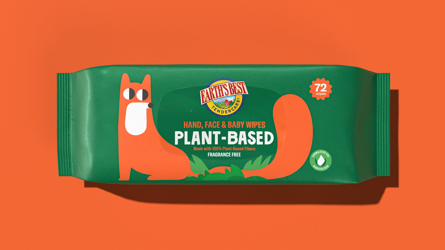 有趣的插画风格婴儿湿巾包装设计这样做(图14)