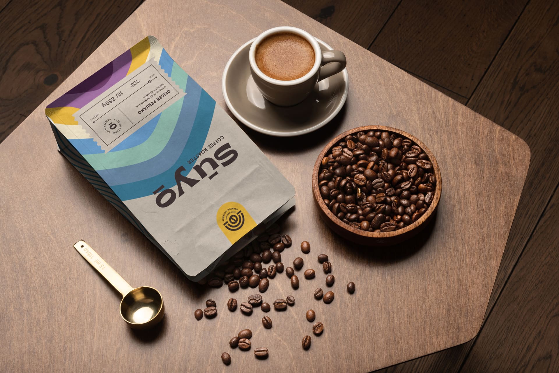 咖啡包装袋创意设计这样做(图8) 咖啡包装袋创意设计这样做(图8)