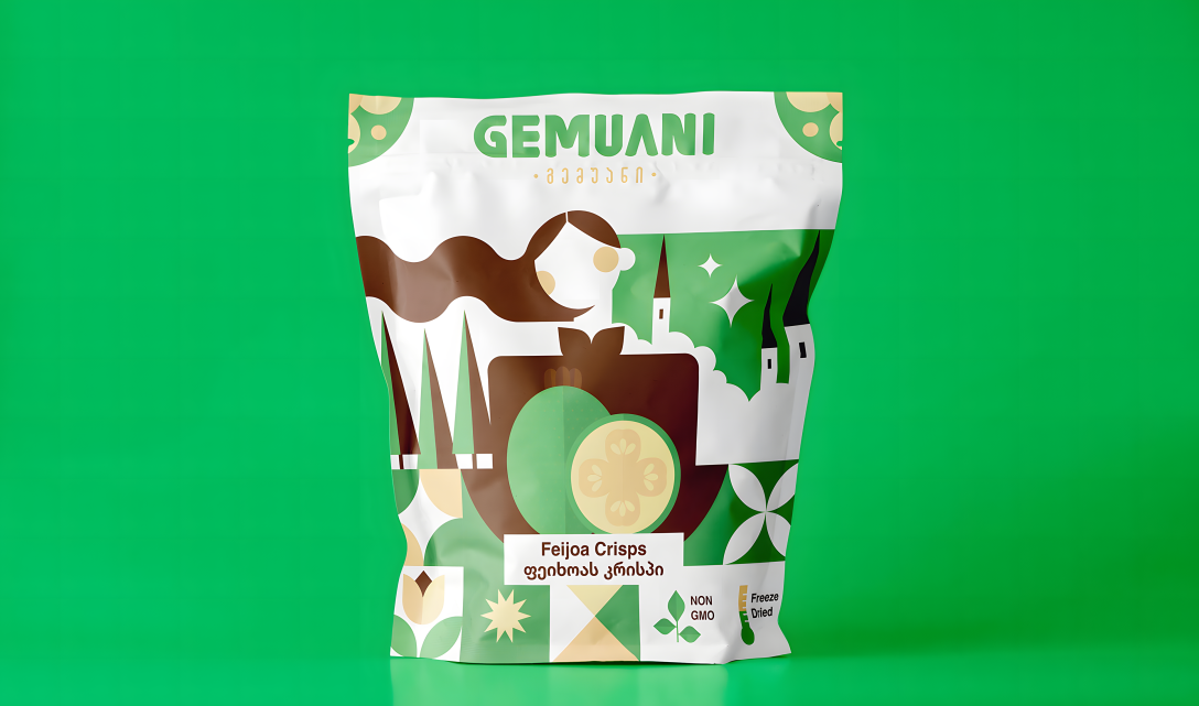 冷冻干果脆片零食包装设计欣赏(图5)