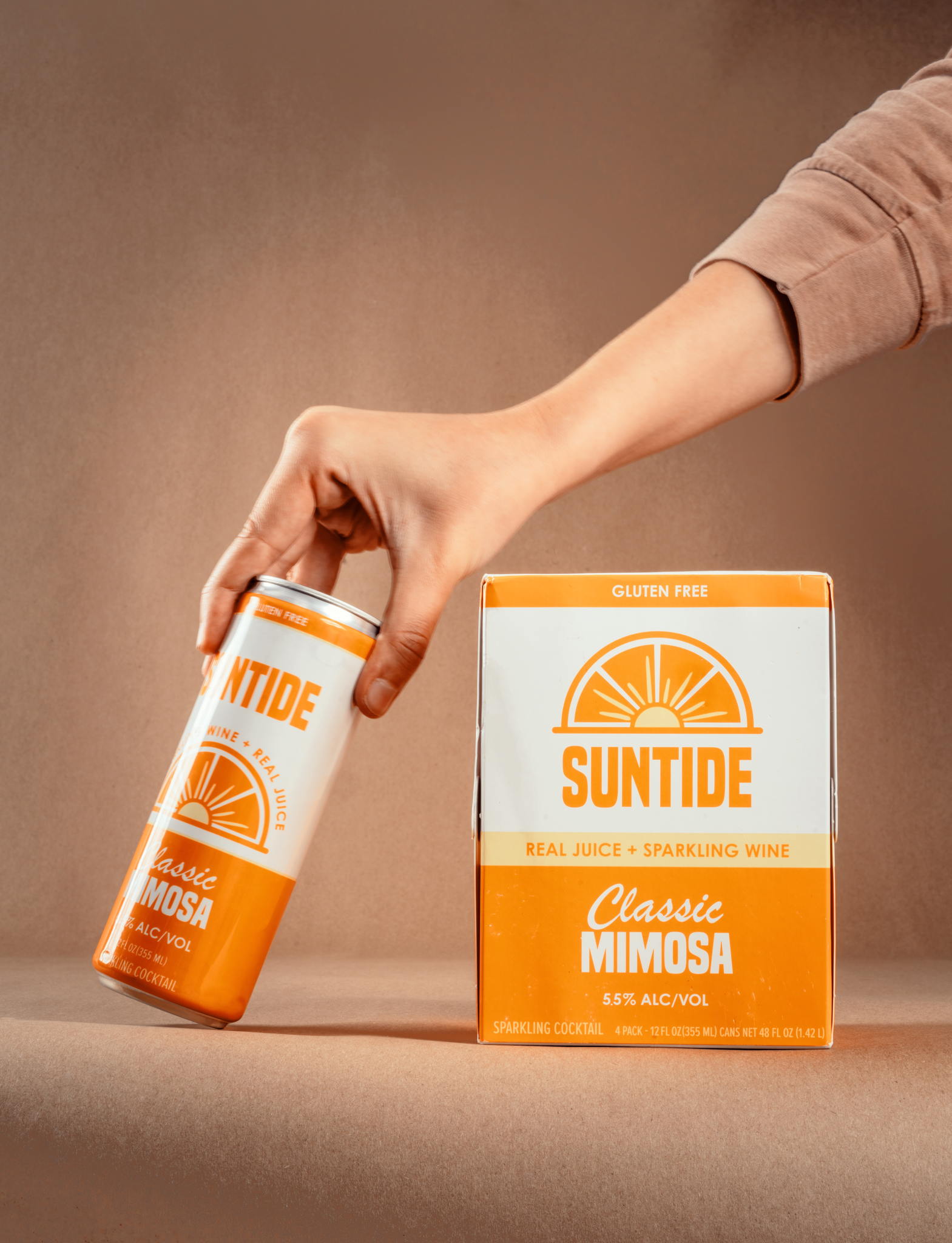 明亮的Suntide起泡酒包装这样设计(图4)