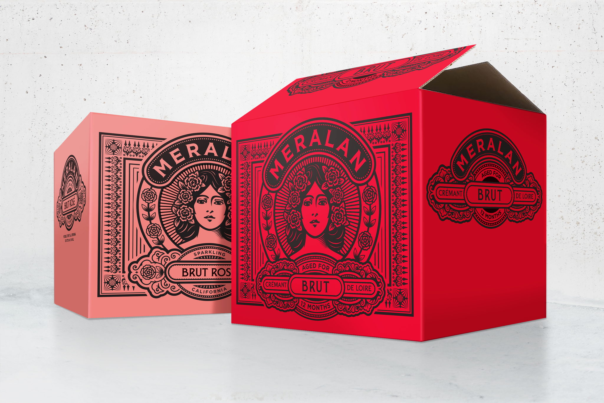 Meralan葡萄酒和香槟包装设计 (图7)