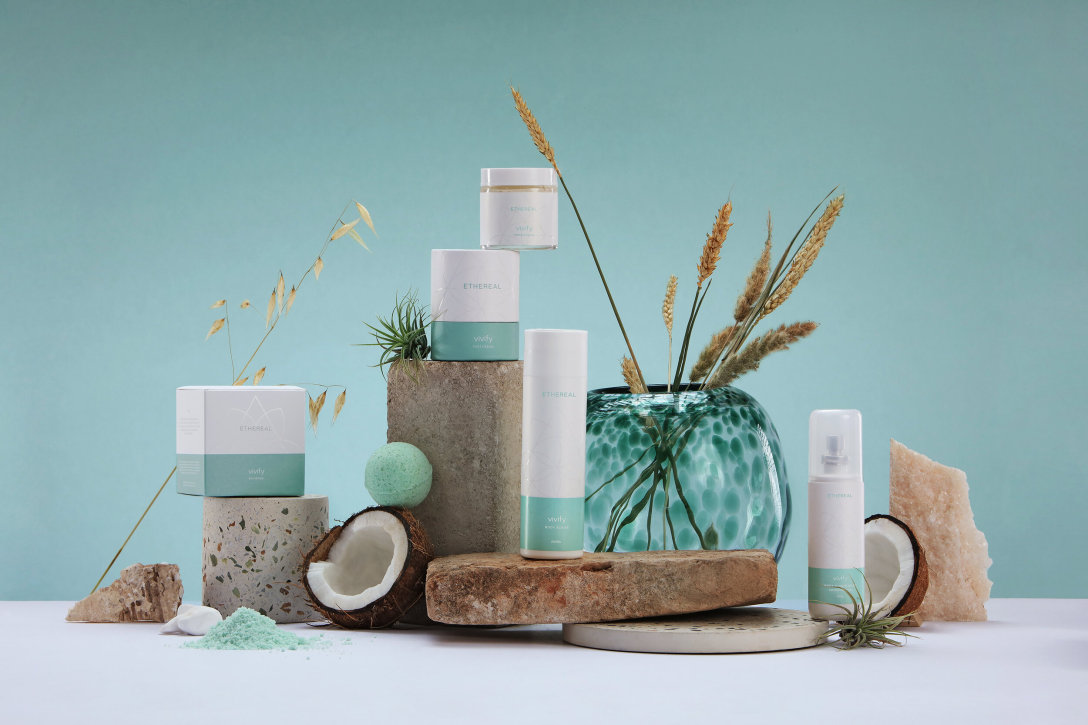 ​Etherealis全新系列的身体护理产品包装设计(图6)