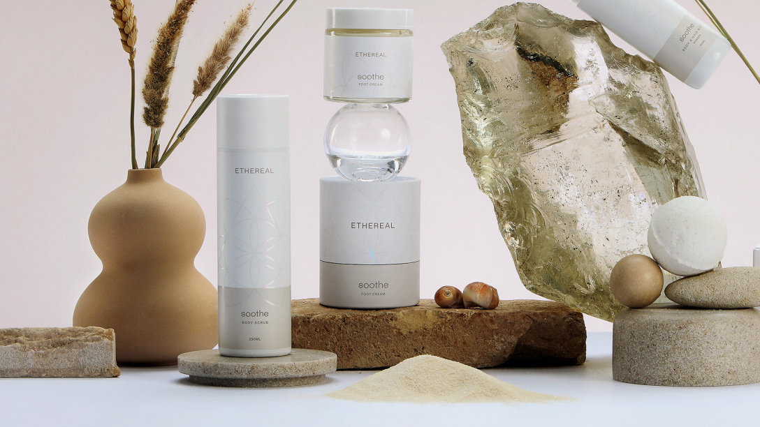 ​Etherealis全新系列的身体护理产品包装设计(图9)