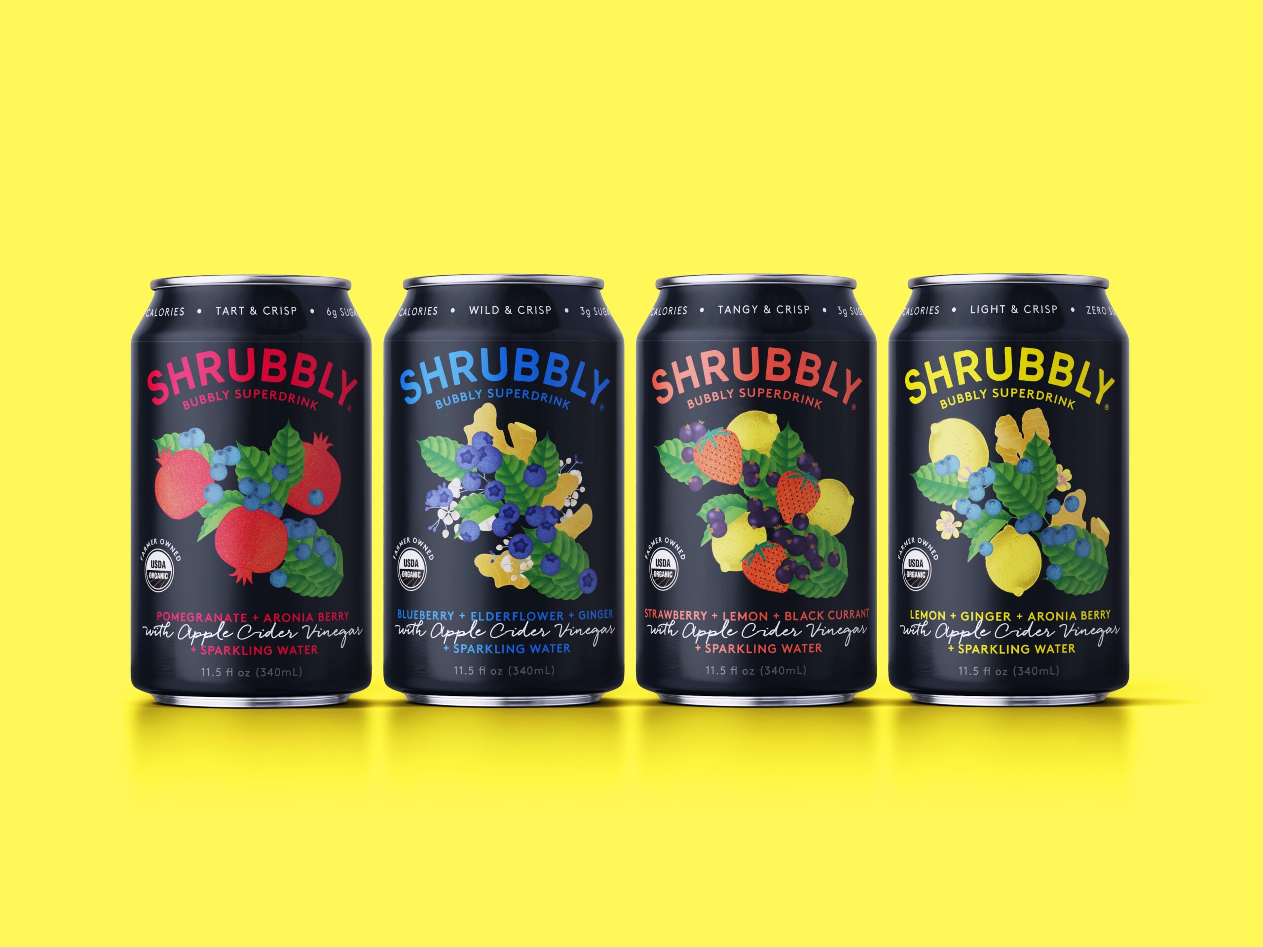  Shrubbly灌装饮料包装设计欣赏(图5)