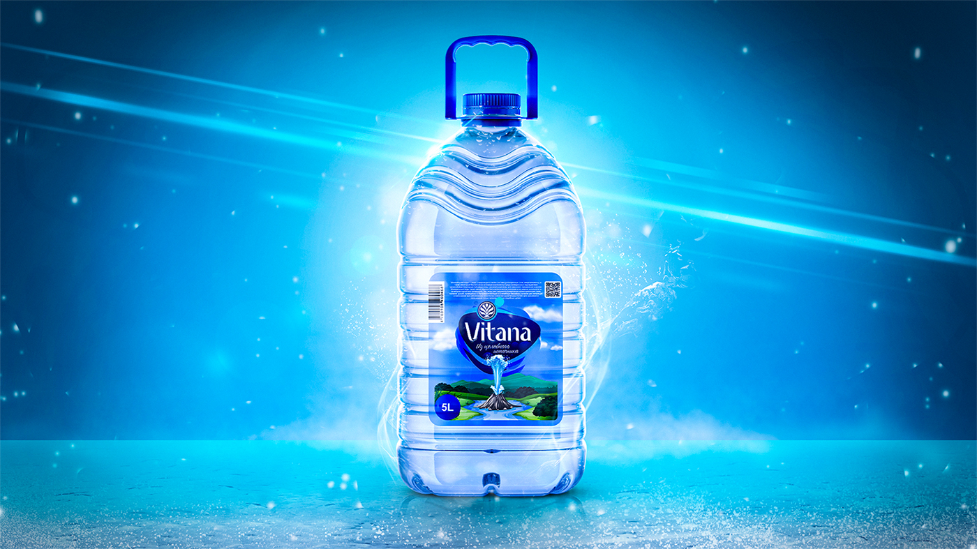 Vitana水包装设计参考(图2)